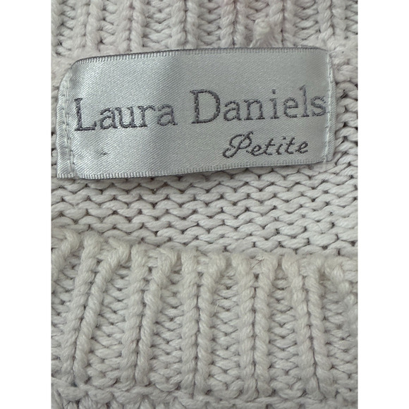 VTG. 80s Ugly Christmas Sweater Womens M Grandma Cottagecore Swiss Chalet 3D - Picture 5 of 12